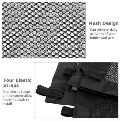 Portable Mesh Pet Safety Gate – Magic Retractable Barrier for Doors & Stairs