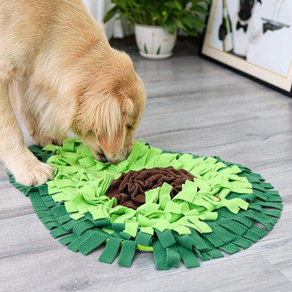 Interactive Dog Snuffle Mat – Puzzle Feeding Toy & Training Blanket for Mental Stimulation
