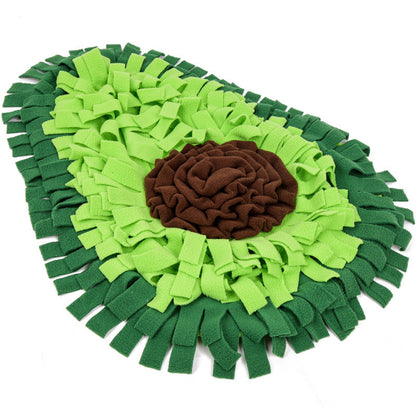 Interactive Dog Snuffle Mat – Puzzle Feeding Toy & Training Blanket for Mental Stimulation