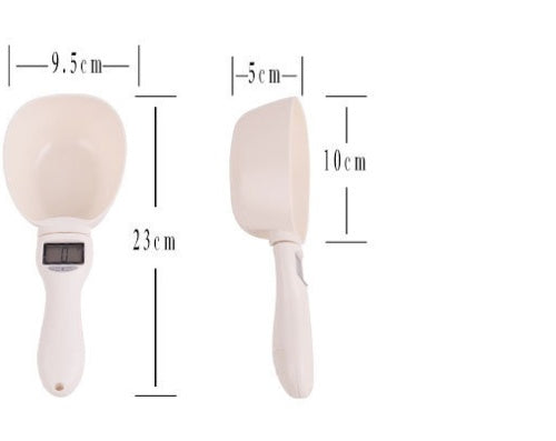 Smart Weighing Pet Food Scoop – Digital Measuring Spoon for Accurate Feeding