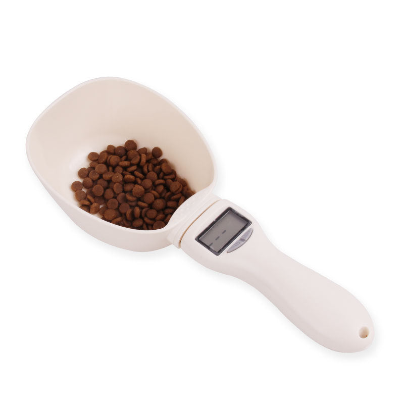 Smart Weighing Pet Food Scoop – Digital Measuring Spoon for Accurate Feeding