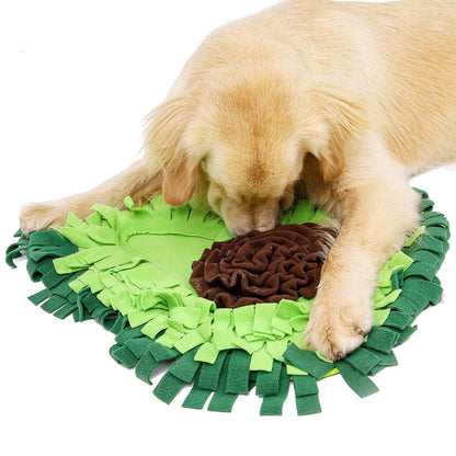 Interactive Dog Snuffle Mat – Puzzle Feeding Toy & Training Blanket for Mental Stimulation
