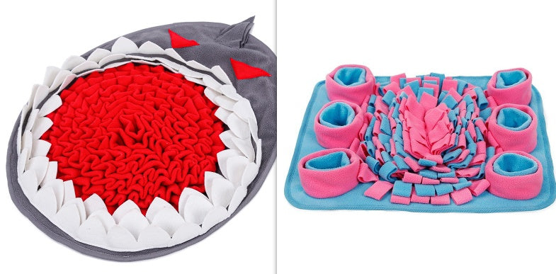 Interactive Dog Snuffle Mat – Puzzle Feeding Toy & Training Blanket for Mental Stimulation