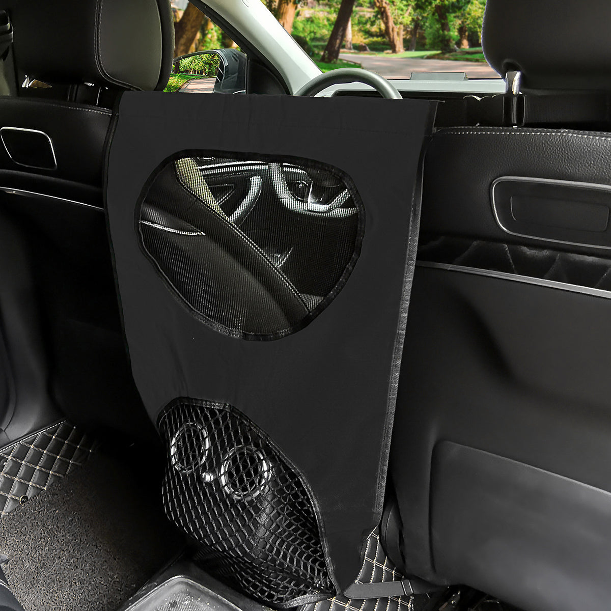 Back-Seat Pet Guardrail