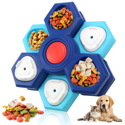 BrainyBites Treat Puzzle – Interactive Slow Feeder for Dogs