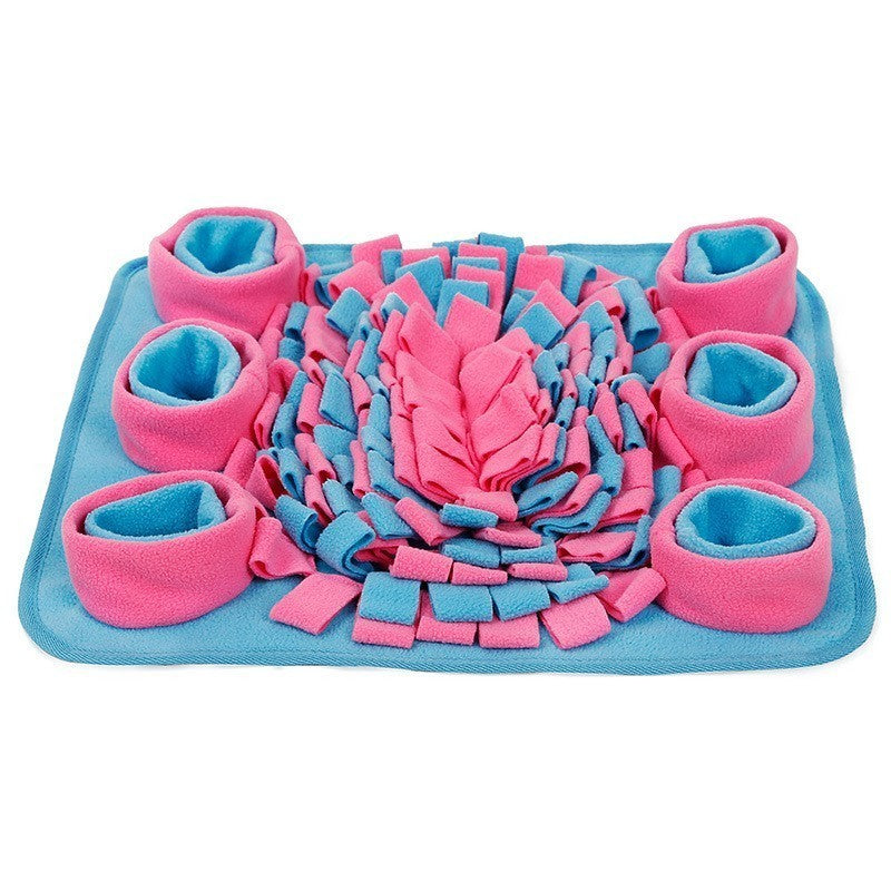 Interactive Dog Snuffle Mat – Puzzle Feeding Toy & Training Blanket for Mental Stimulation
